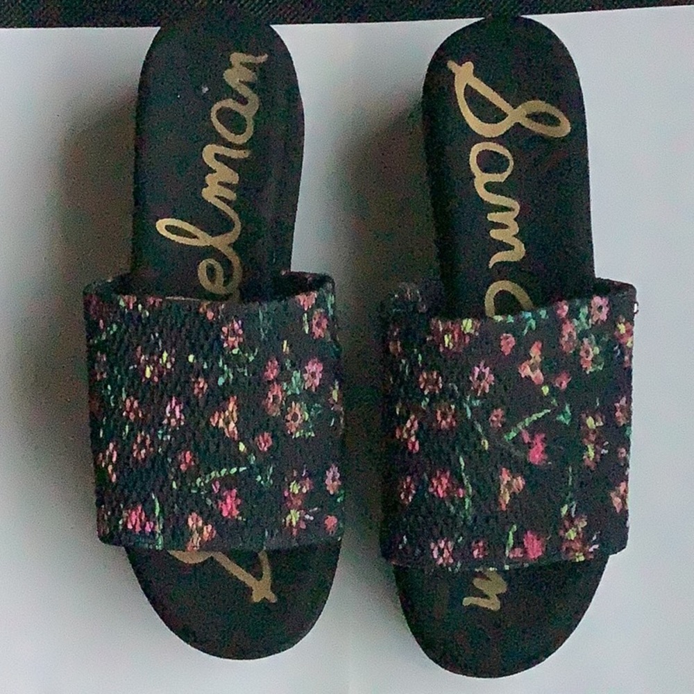 Sam Edelman High Heel Sandals Floral Design - Picture 6 of 7